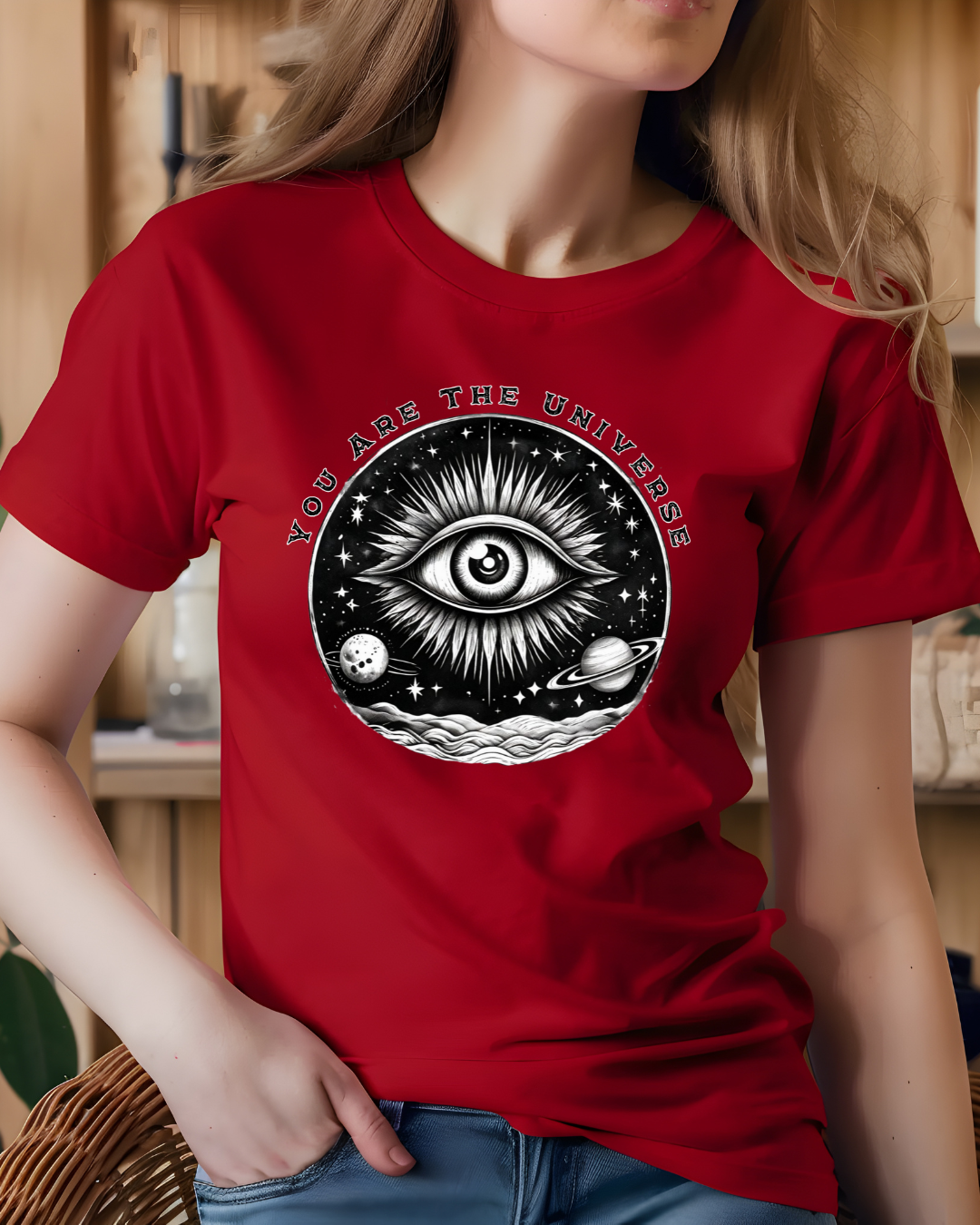 Celestial Eye T-Shirt - Unisex Graphic Tee - Designs By Dice