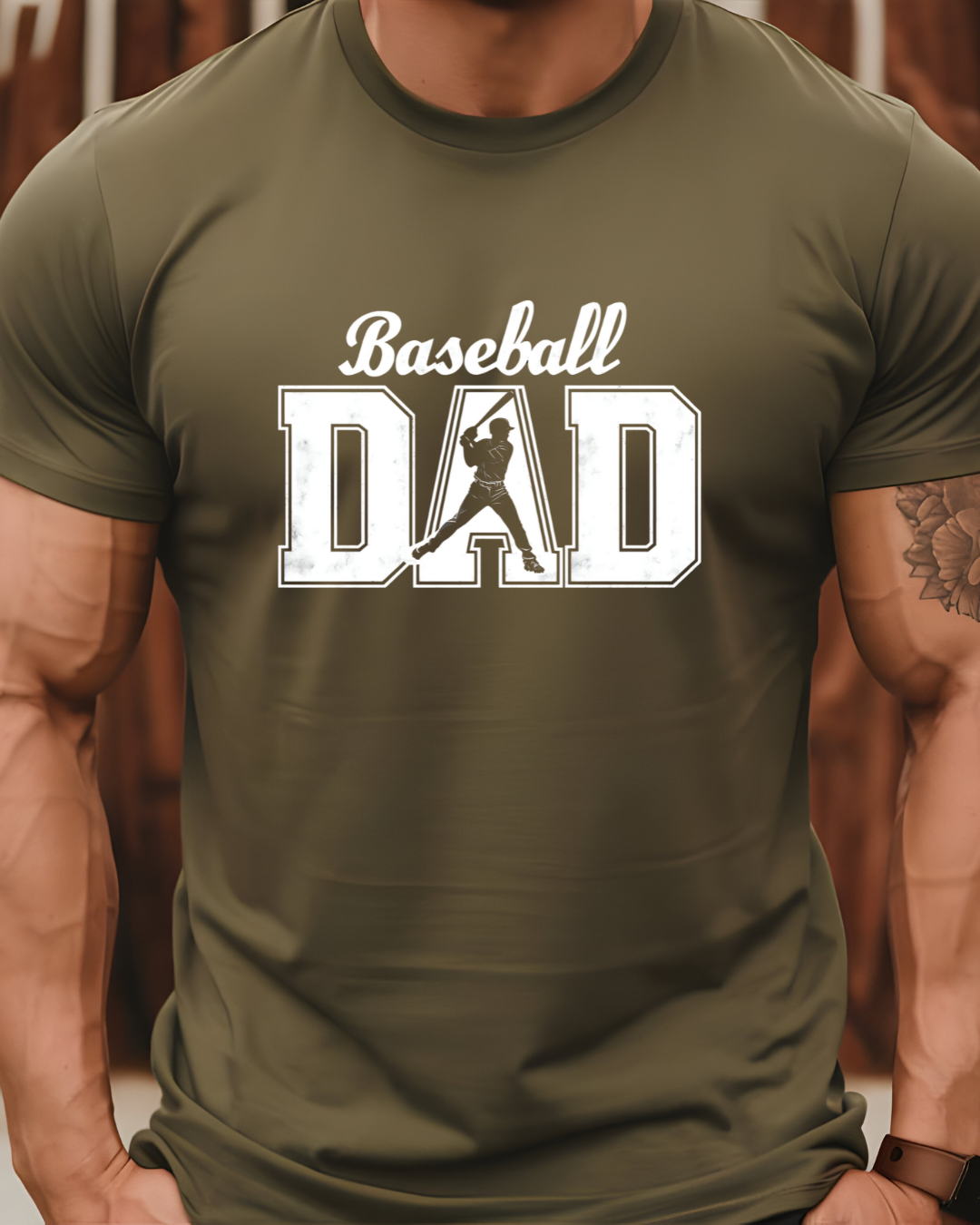 Baseball Dad T-Shirt - Designs By Dice