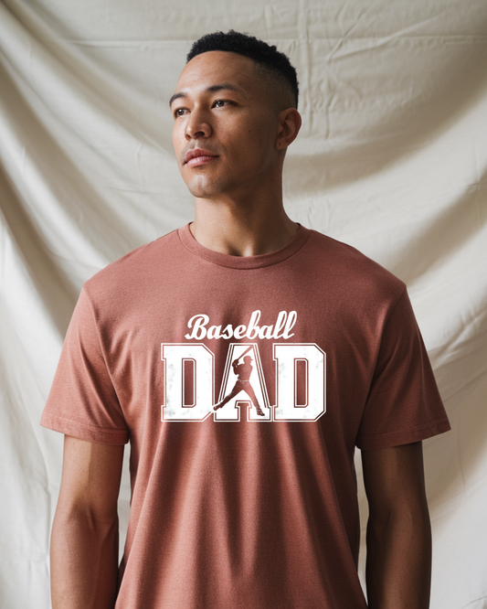 Baseball Dad T-Shirt - Designs By Dice