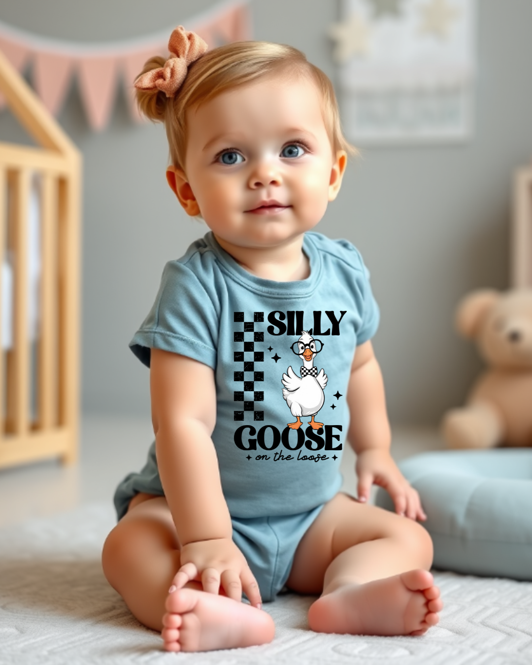 Funny Silly Goose Infant Onesie - Designs By Dice