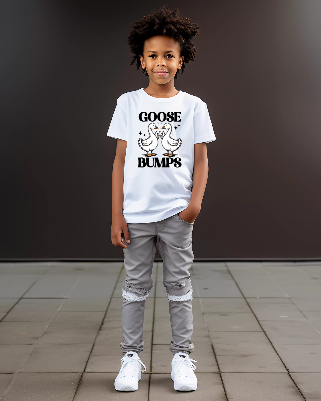 Kids Tee - Goose Bumps Fun