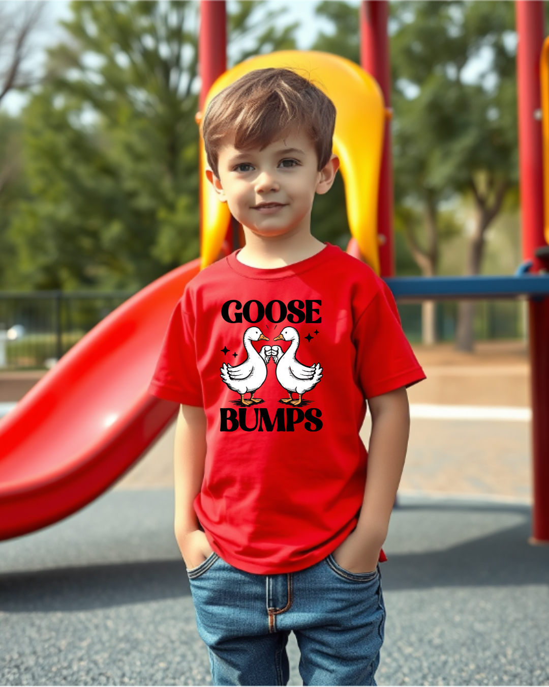 Kids Tee - Goose Bumps Fun