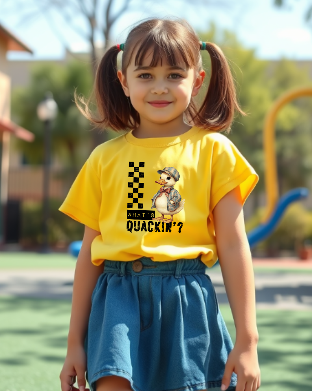 What's Quackin' Kids Tee - Designs By Dice