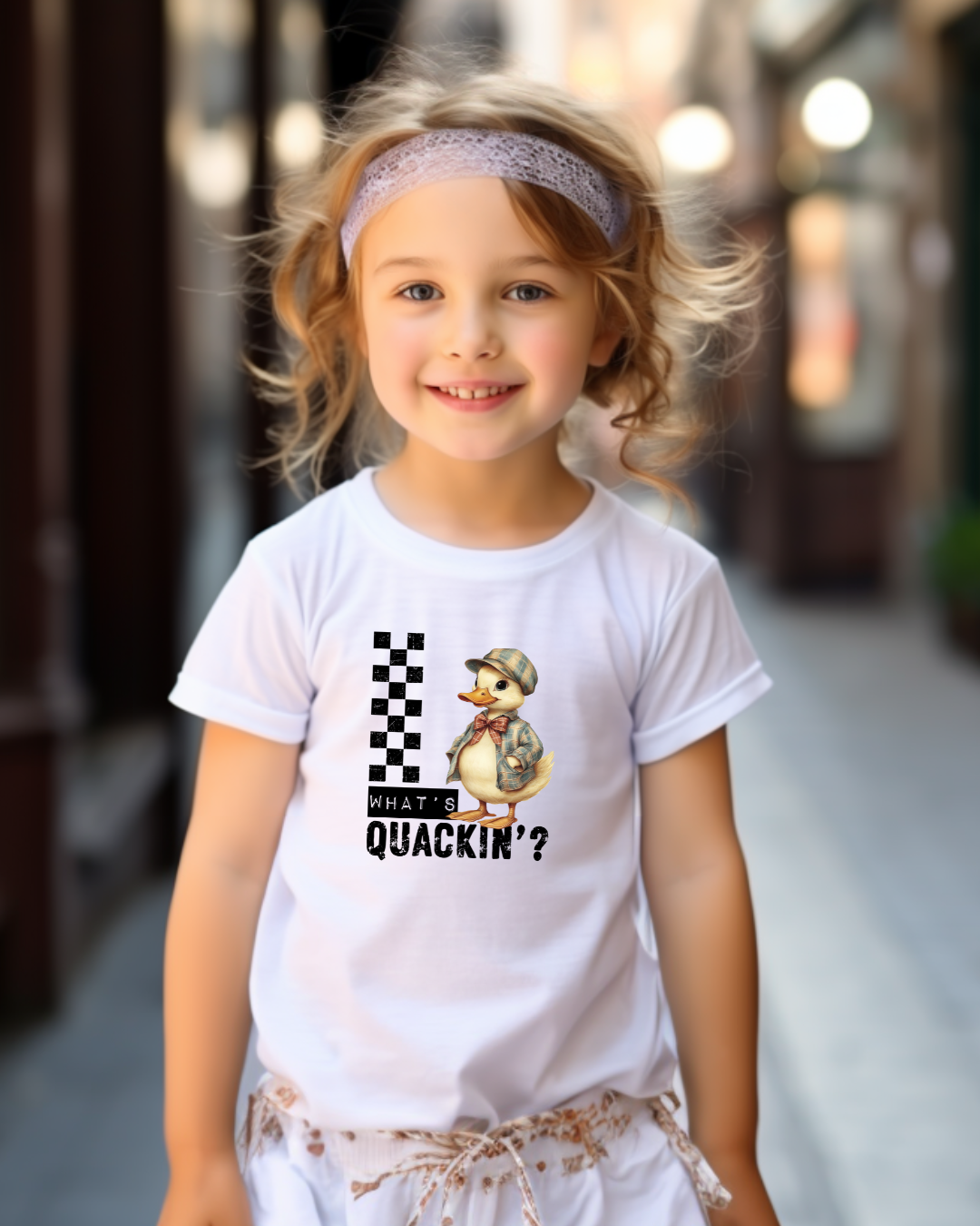 What's Quackin' Kids Tee - Designs By Dice