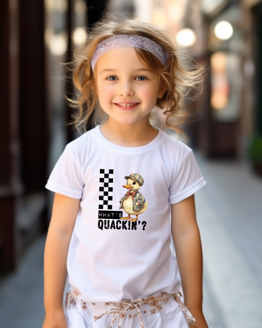What's Quackin' Kids Tee