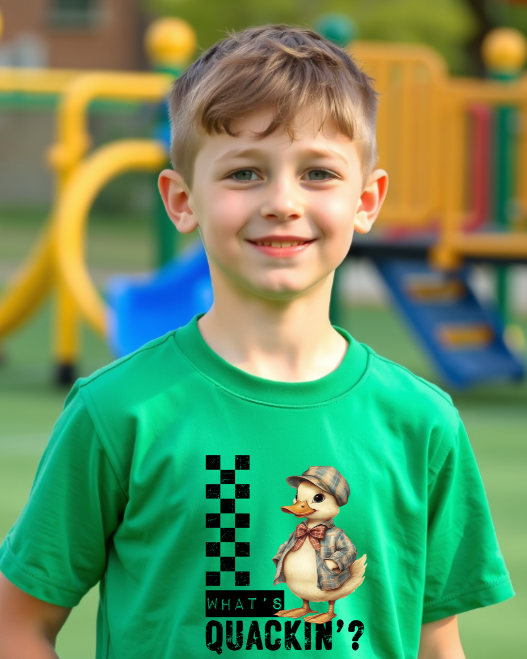 What's Quackin' Kids Tee - Designs By Dice