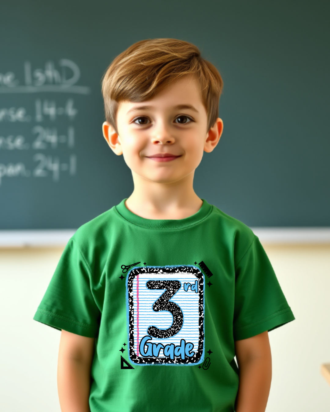 3rd Grade Kids Heavy Cotton™ Tee - Designs By Dice