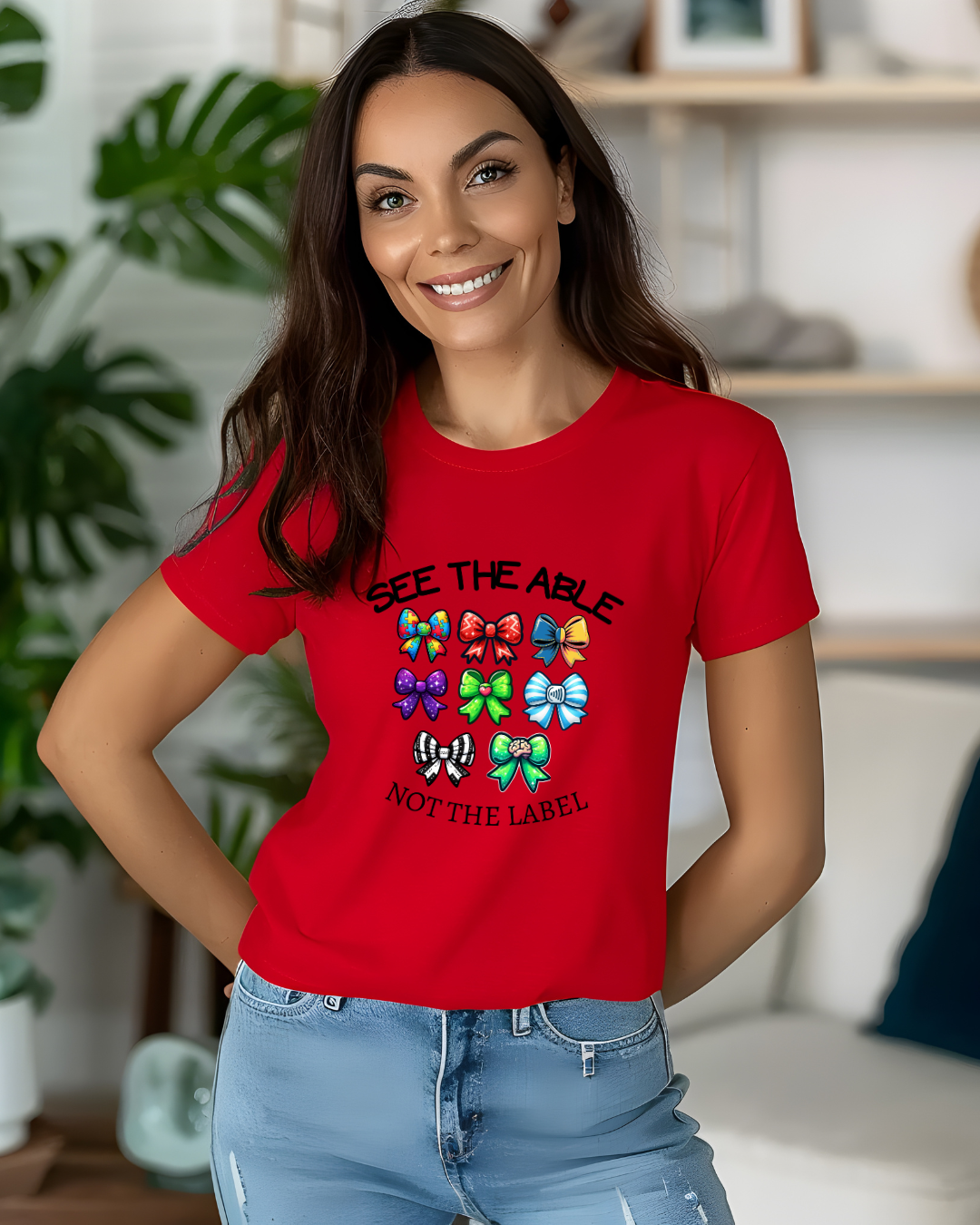 See the Able Not the Label T-Shirt – Disability Awareness Shirt | Inclusion & Neurodiversity Support Tee - Designs By Dice