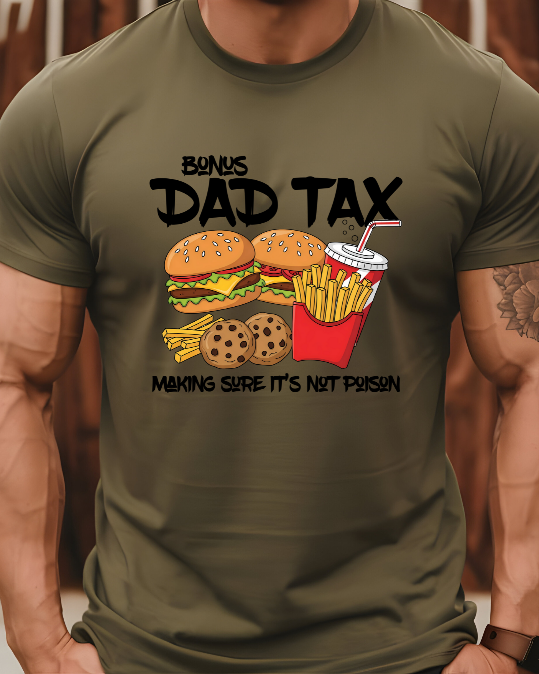 Funny Dad Tax Tee - Unisex Jersey - Designs By Dice