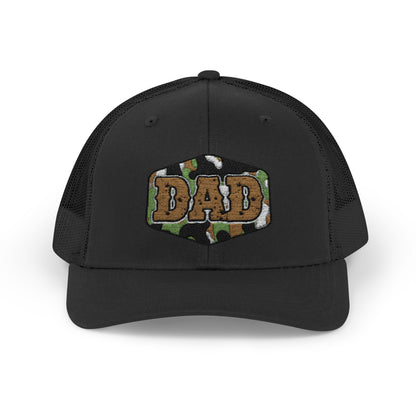 Camo Dad Snapback Trucker Cap