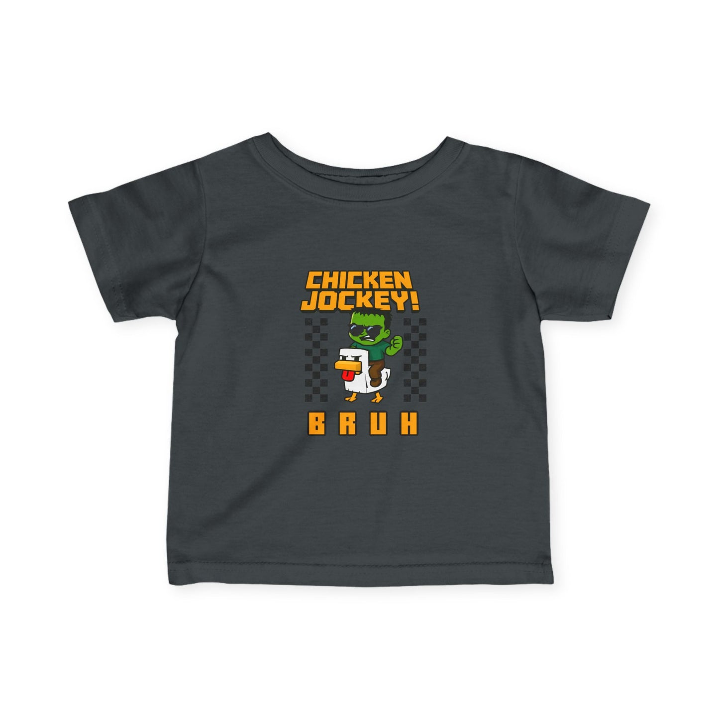 Funny Infant - Chicken Jockey Bruh T-Shirt