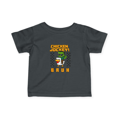Funny Infant - Chicken Jockey Bruh T-Shirt