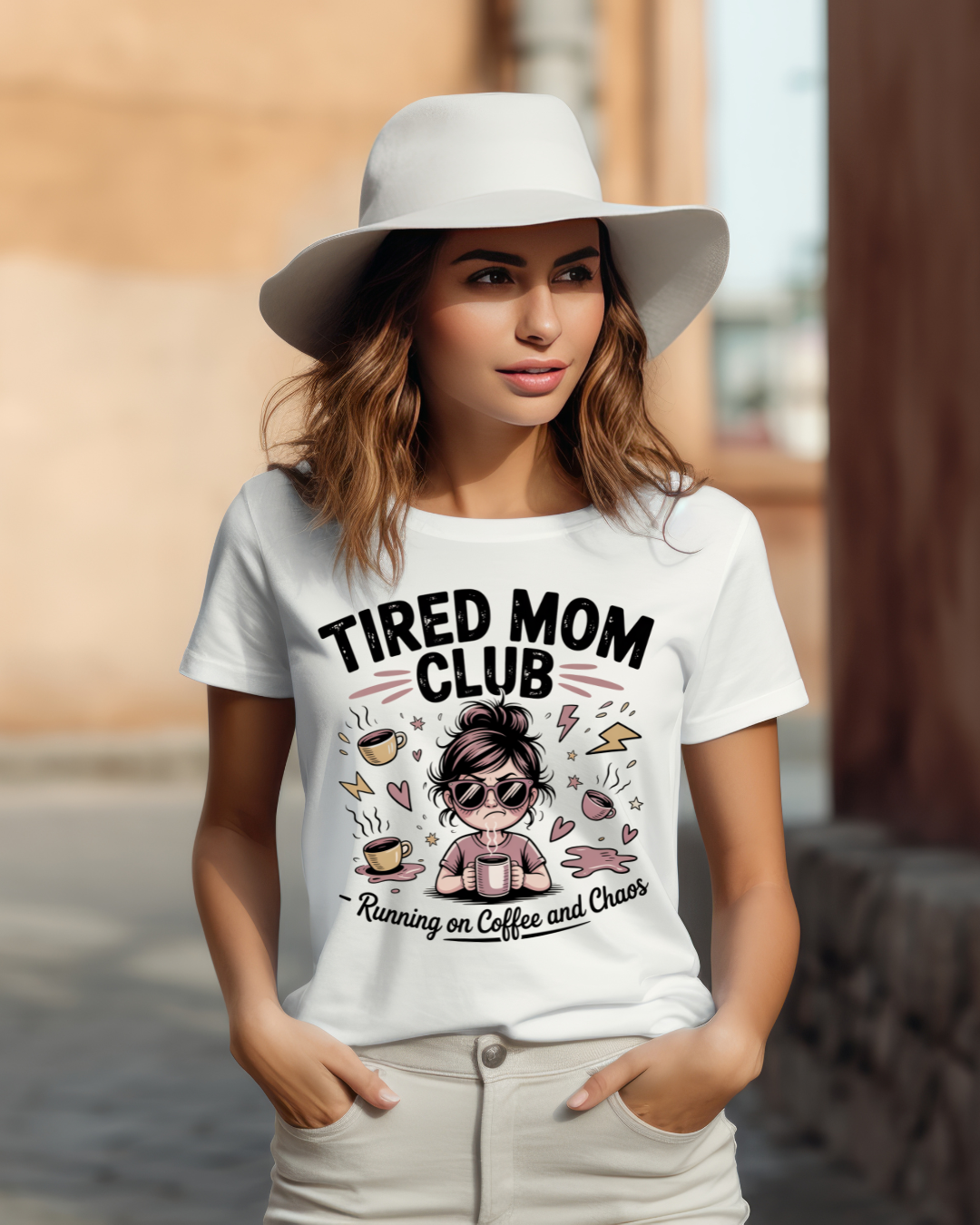Tired Mom's Club T-Shirt