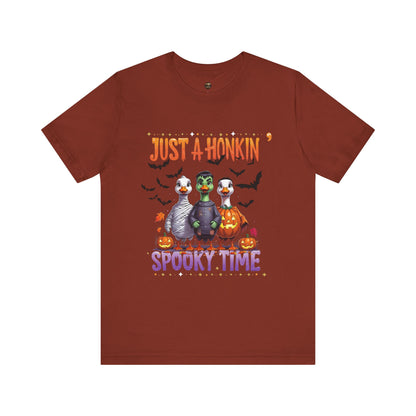 Spooky Tee - Just A Honkin' Spooky Time (Black Bats)