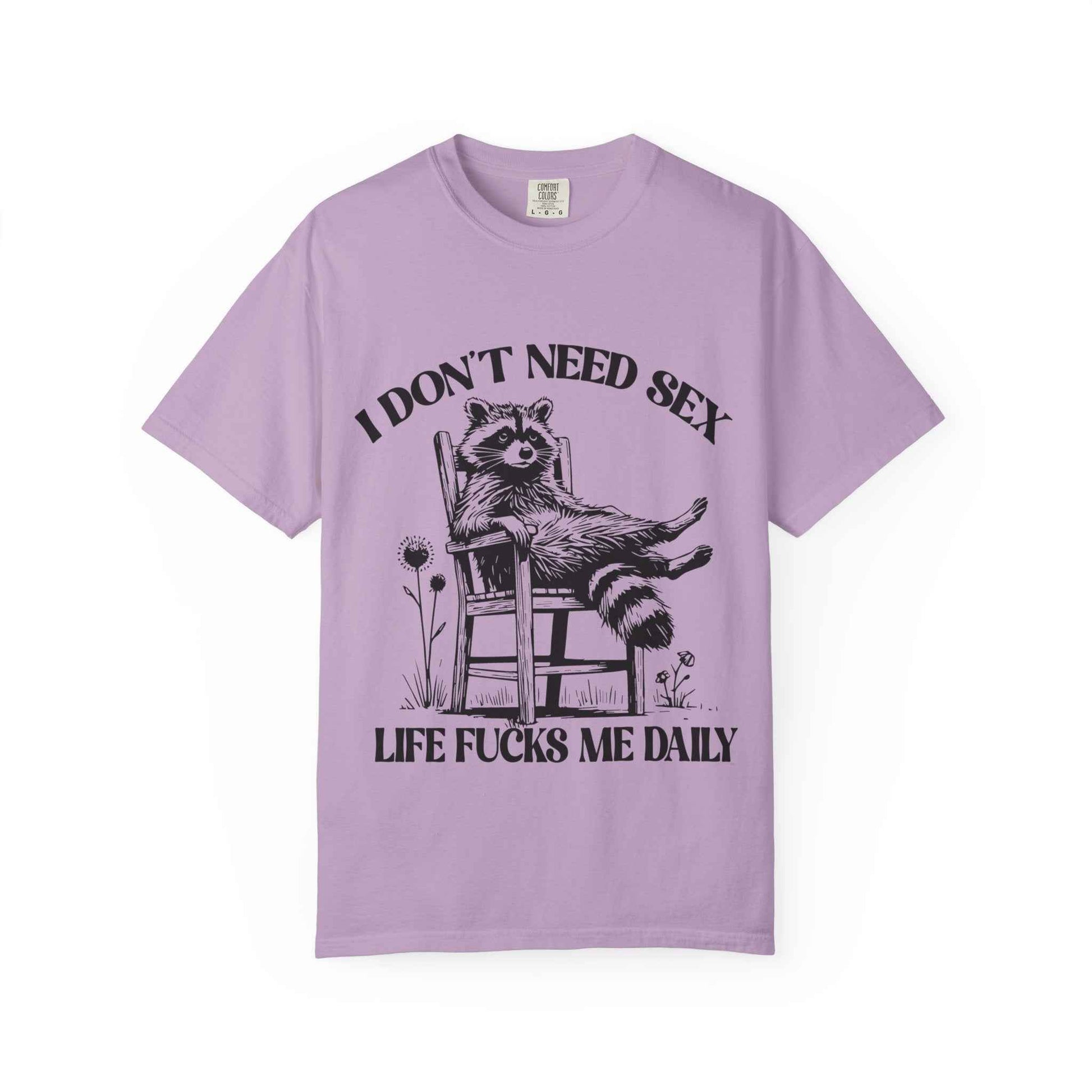 Funny Raccoon Graphic T-shirt