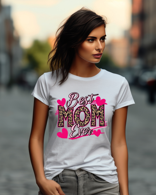 Best Mom Ever Unisex Garment-Dyed T-Shirt