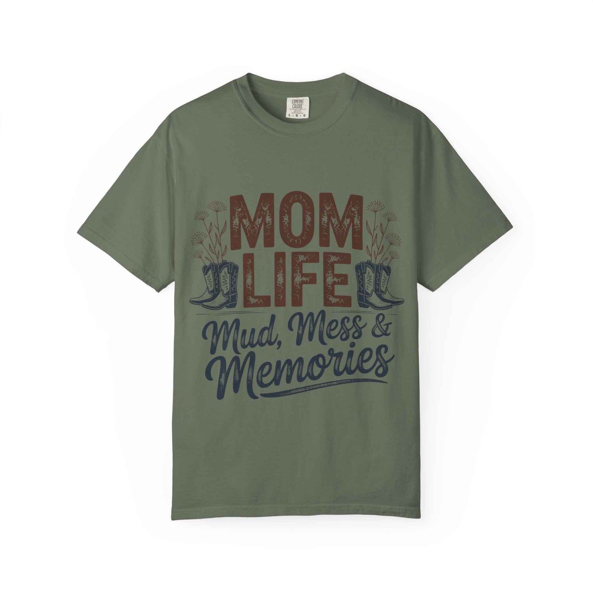 Mom Life Mud, Mess & Memories Unisex T-shirt