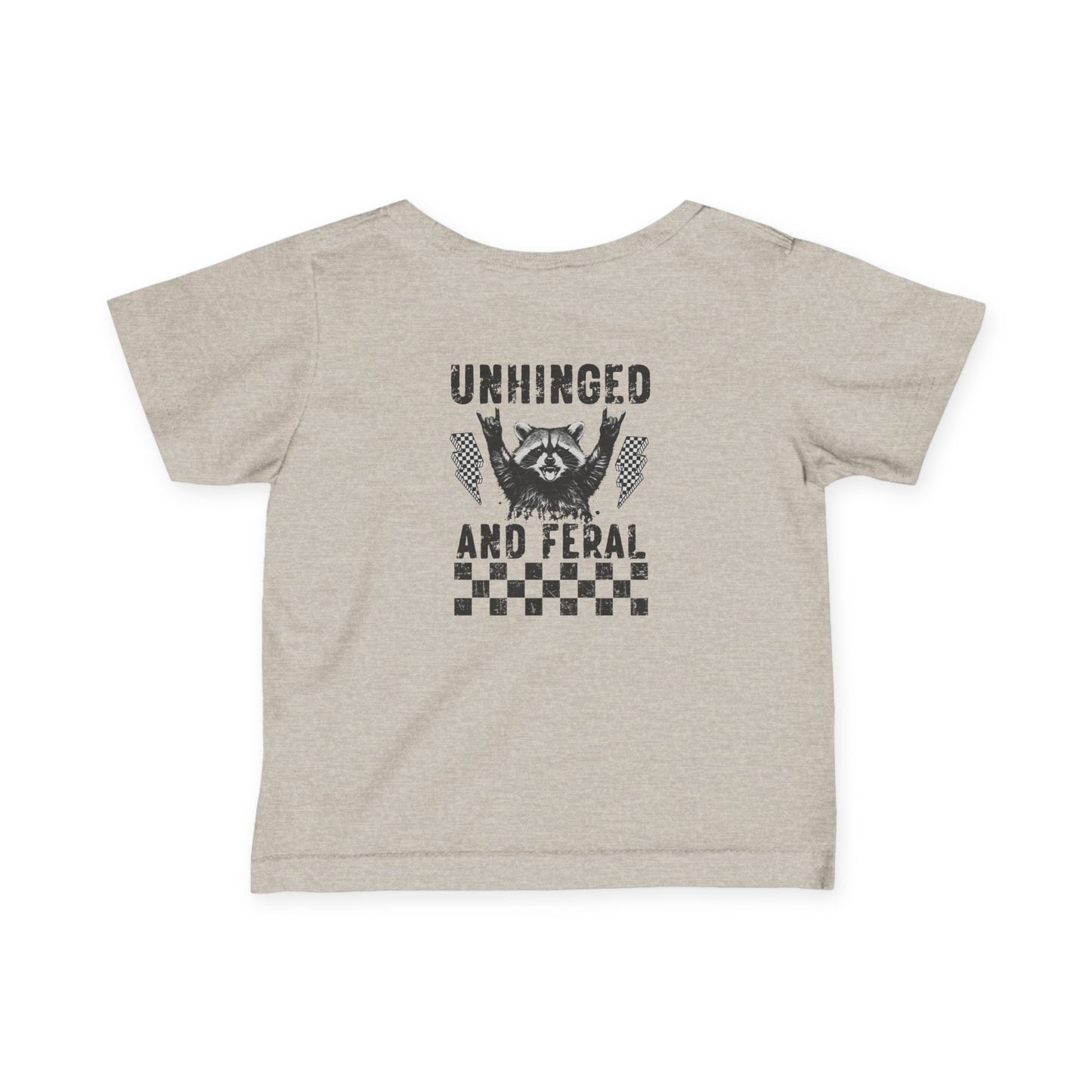 Rocking Raccoon Toddler Tee - Unhinged & Feral T-Shirt