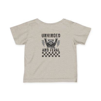 Rocking Raccoon Toddler Tee - Unhinged & Feral T-Shirt
