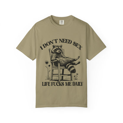 Funny Raccoon Graphic T-shirt