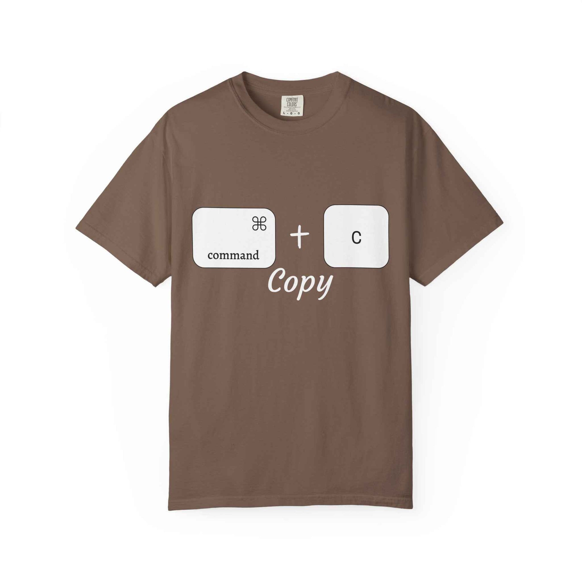 Command + C Copy T-Shirt (white)