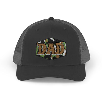 Camo Dad Snapback Trucker Cap