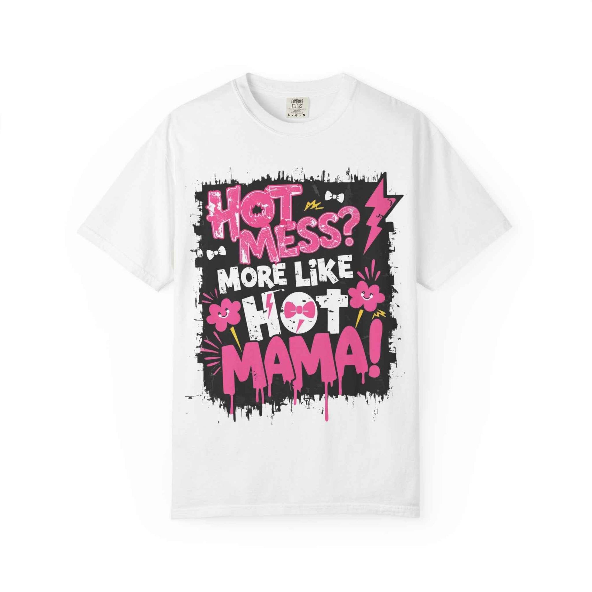 Hot Mama Graphic Unisex T-Shirt - Fun Casual Wear for Moms