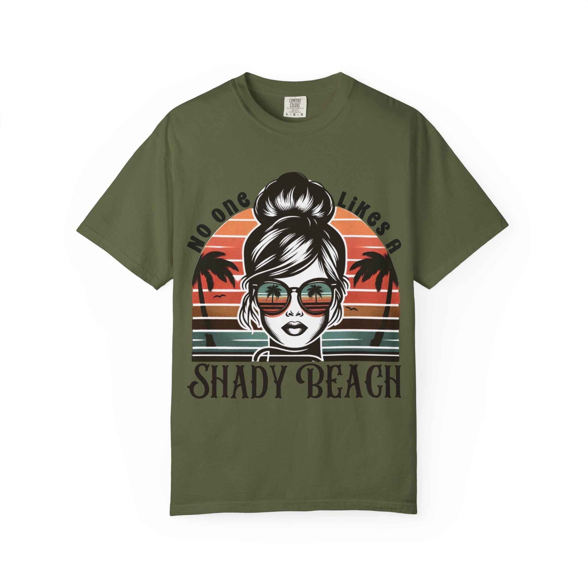 No One Likes a Shady Beach Unisex T-Shirt - Fun Summer Graphic Tee