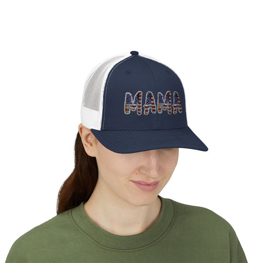 American Mama Snapback Trucker Cap