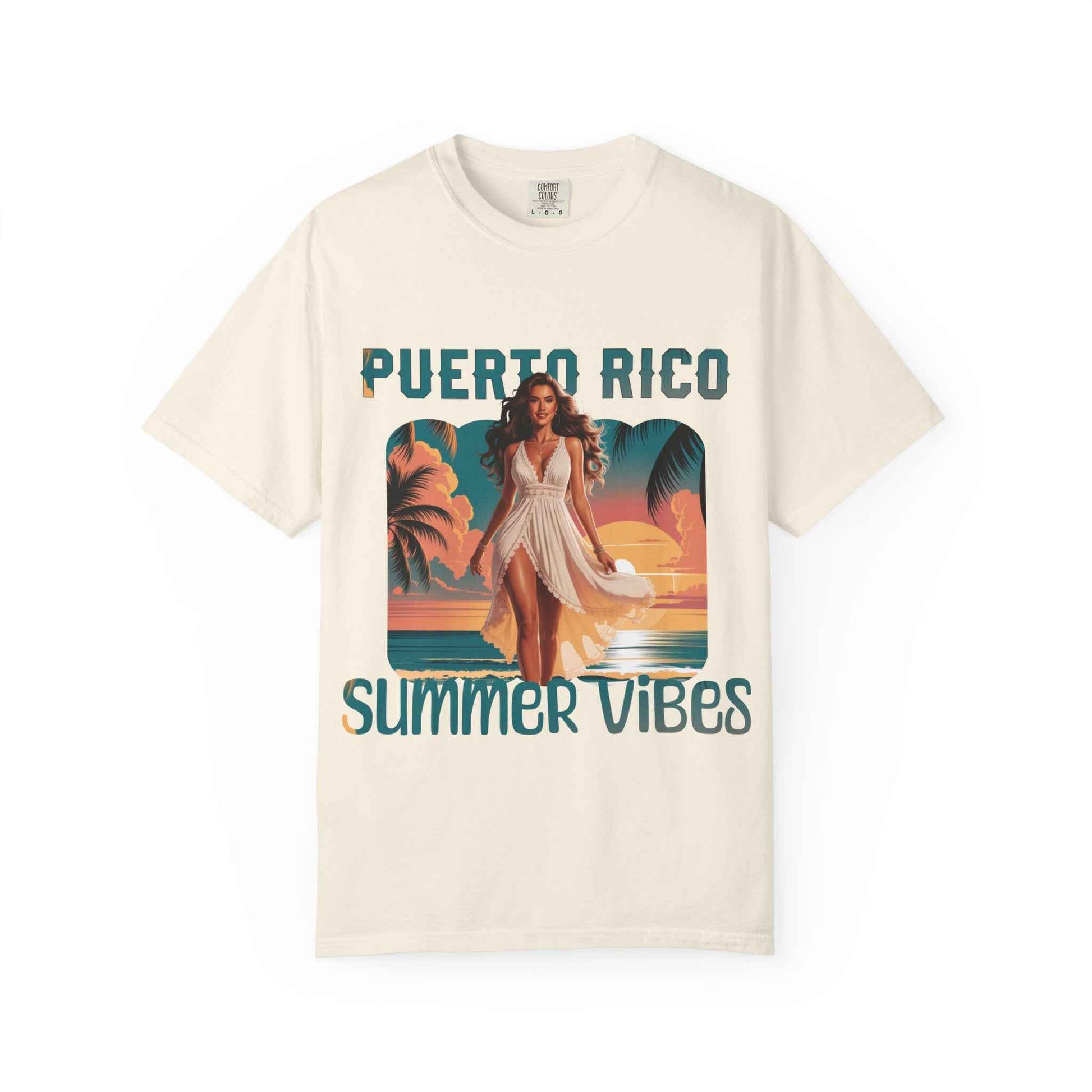 Puerto Rico Summer Vibes | Beachwear Relaxation Tee