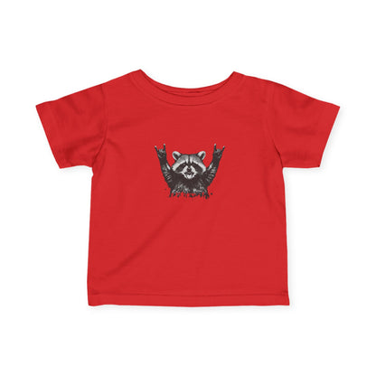 Rocking Raccoon Toddler Tee - Unhinged & Feral T-Shirt