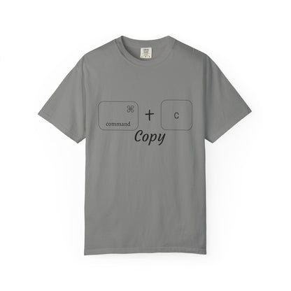 Command + C Copy T-Shirt (black border)