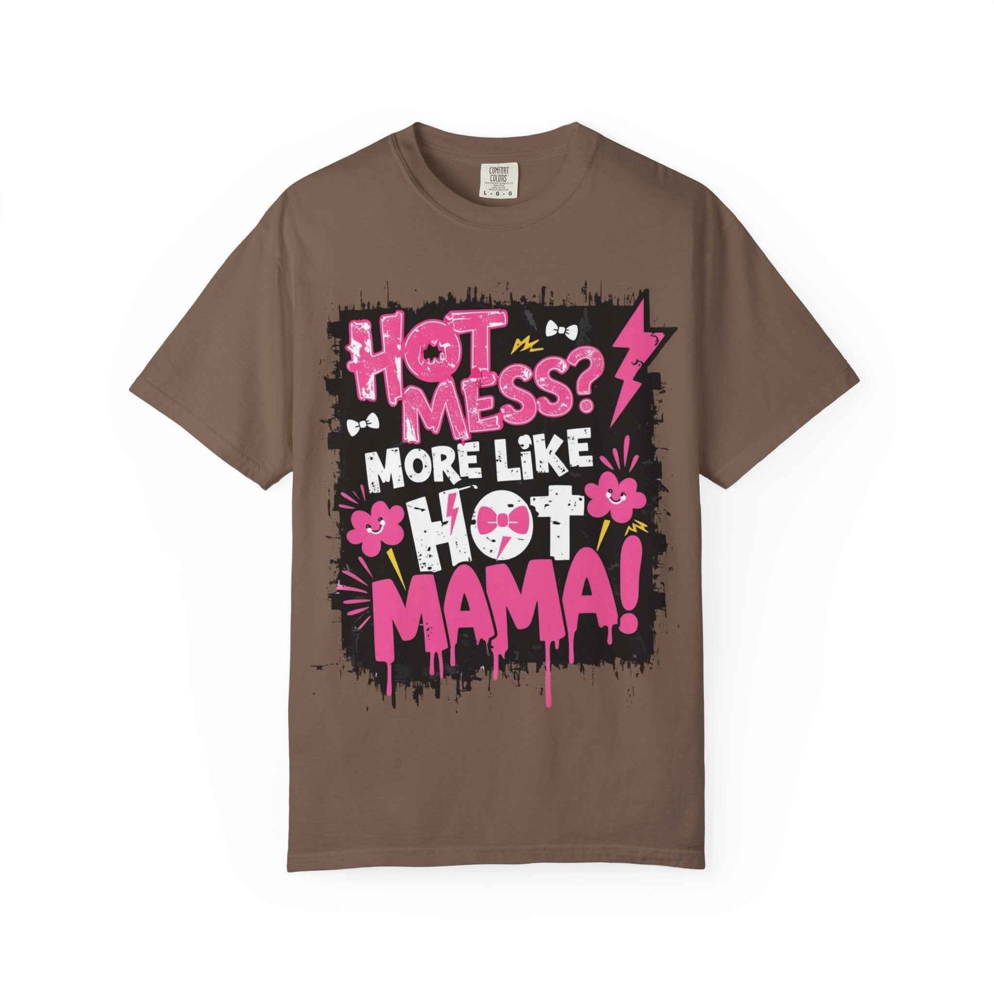Hot Mama Graphic Unisex T-Shirt - Fun Casual Wear for Moms