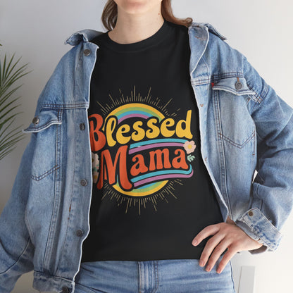 Blessed Mama Unisex Heavy Cotton Tee