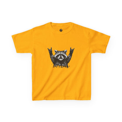Unhinged & Feral Raccoon big Kids Tee