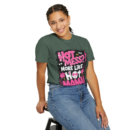 Hot Mama Graphic Unisex T-Shirt - Fun Casual Wear for Moms