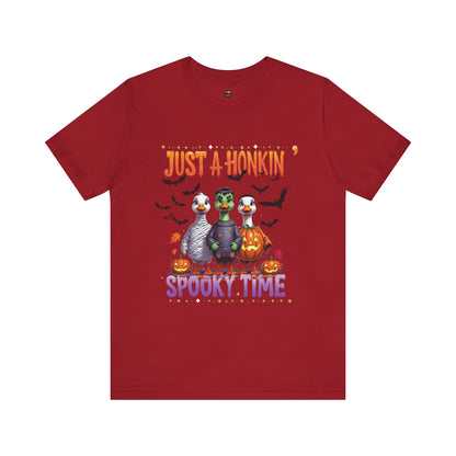 Spooky Tee - Just A Honkin' Spooky Time (Black Bats)
