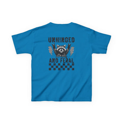 Unhinged & Feral Raccoon big Kids Tee