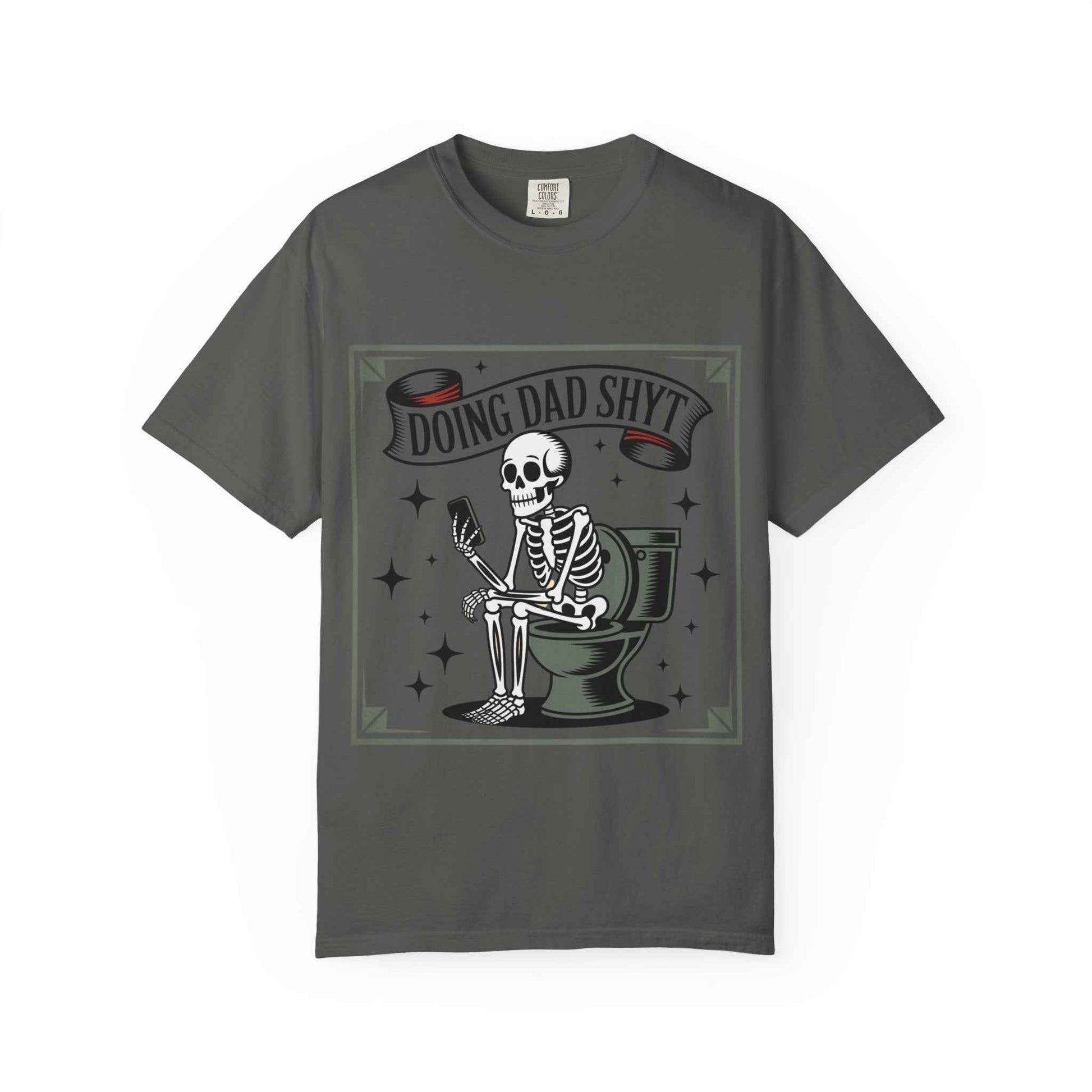 Funny Skeleton Dad T-Shirt – Doing Dad Shyt