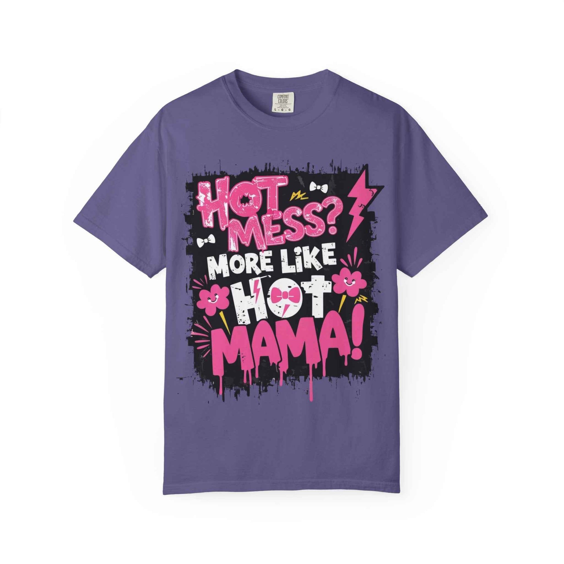 Hot Mama Graphic Unisex T-Shirt - Fun Casual Wear for Moms