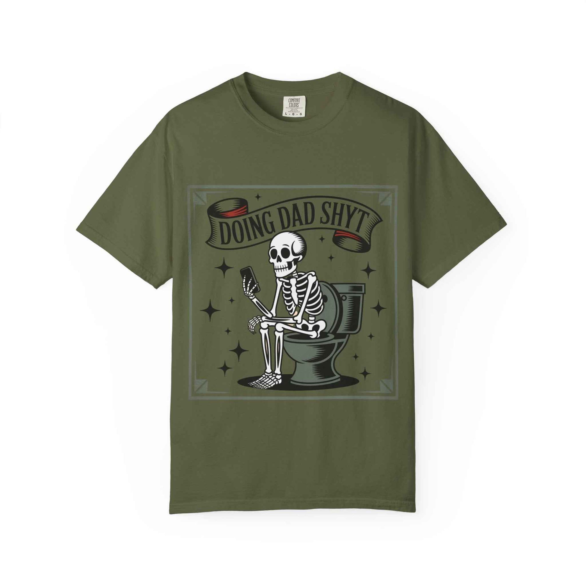 Funny Skeleton Dad T-Shirt – Doing Dad Shyt