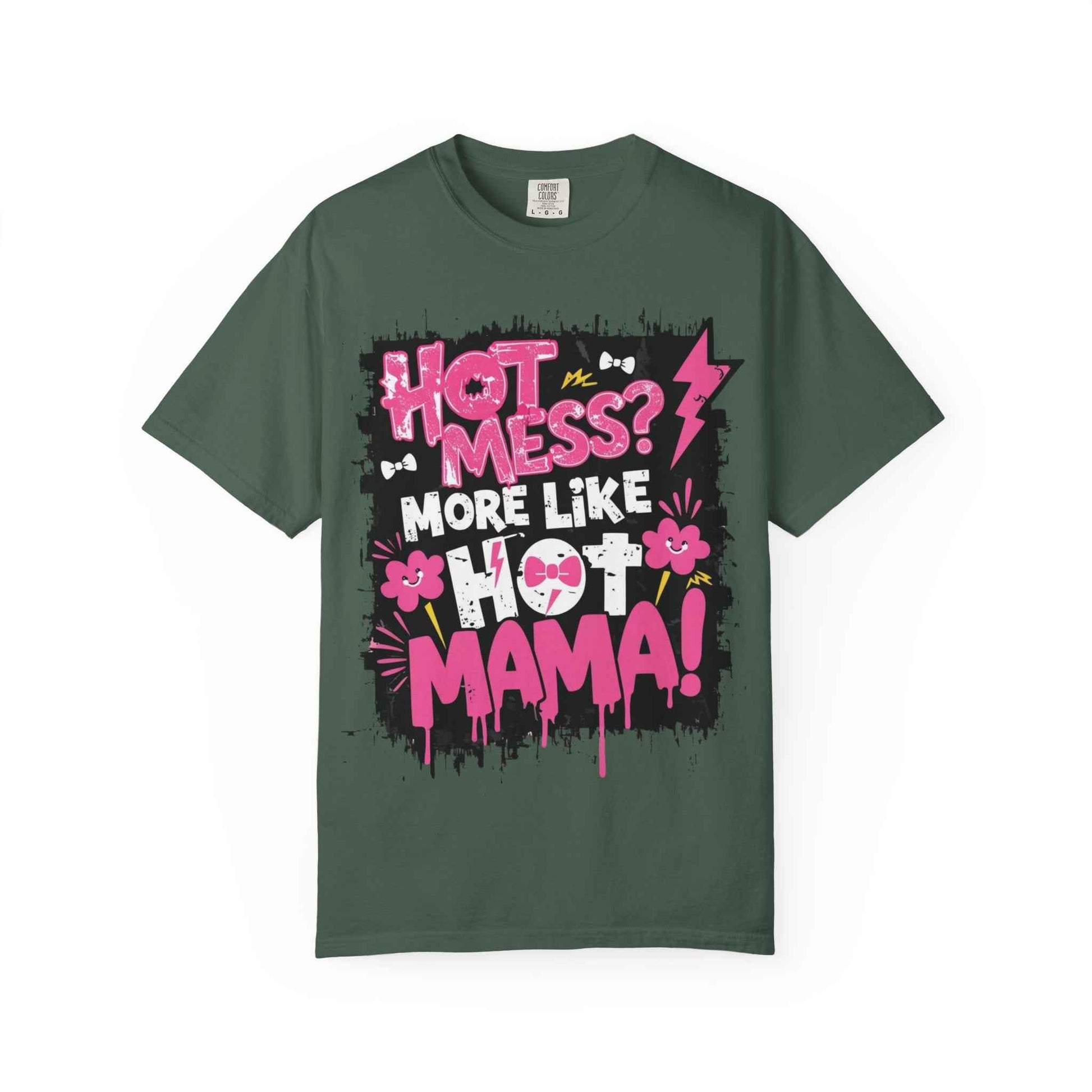Hot Mama Graphic Unisex T-Shirt - Fun Casual Wear for Moms