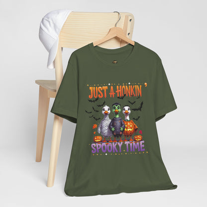 Spooky Tee - Just A Honkin' Spooky Time (Black Bats)