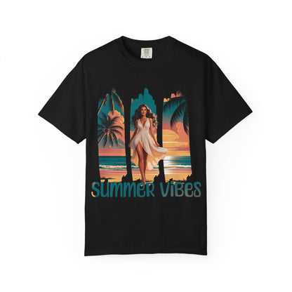 Summer Vibes Brush Stroke- Puerto Rico Beach Days & Vacation