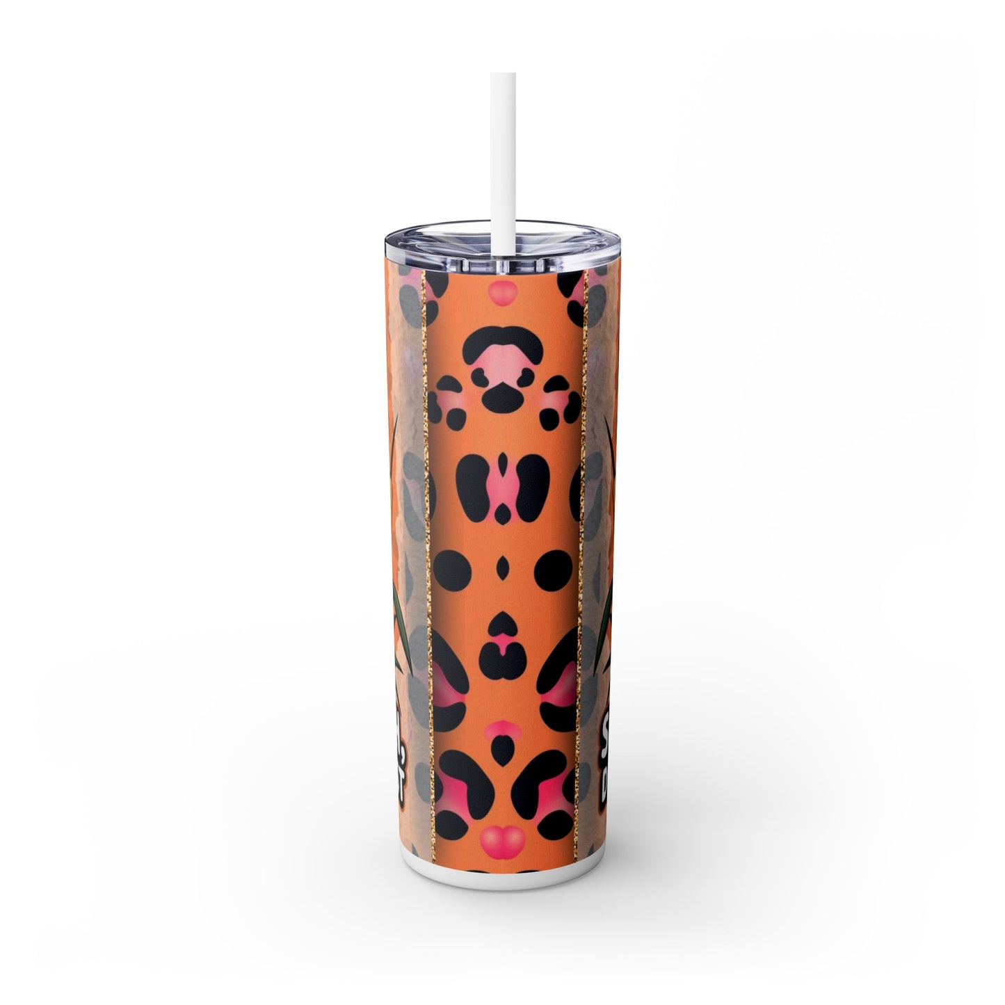Funny Duck Skinny Tumbler with Straw - 20oz