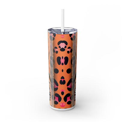 Funny Duck Skinny Tumbler with Straw - 20oz