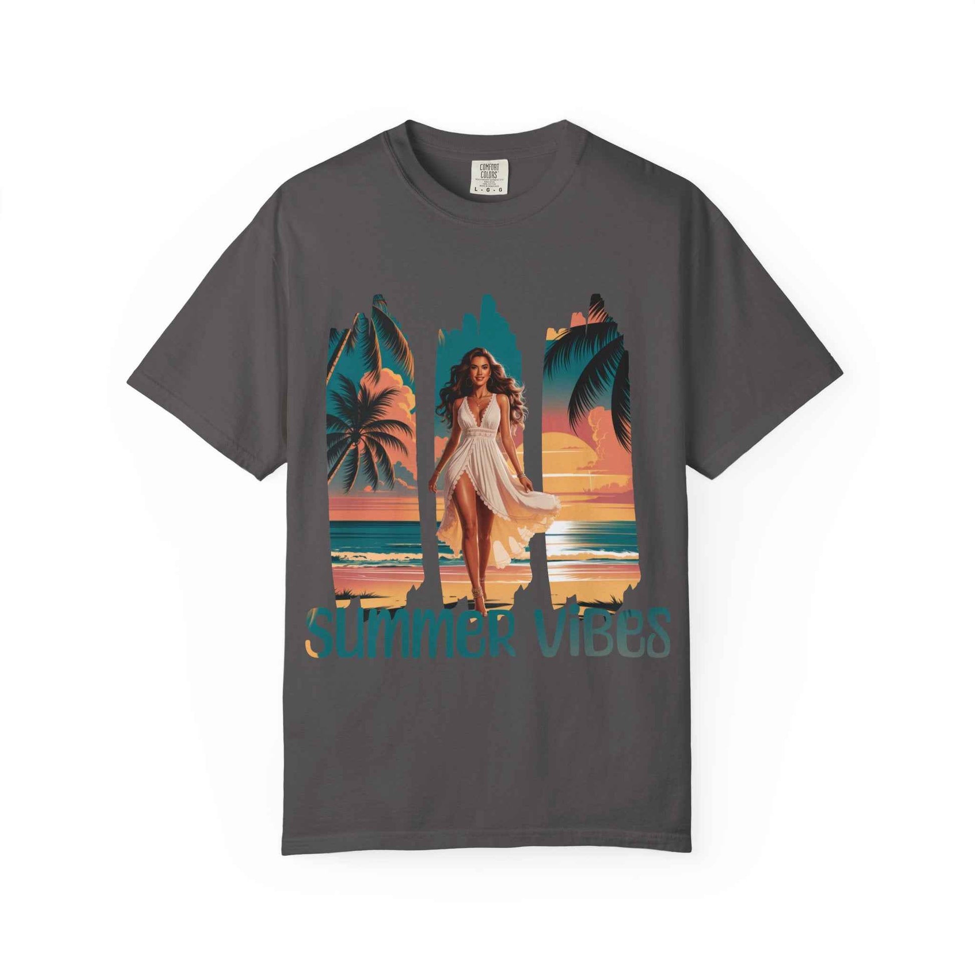 Summer Vibes Brush Stroke- Puerto Rico Beach Days & Vacation