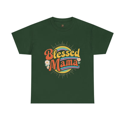 Blessed Mama Unisex Heavy Cotton Tee