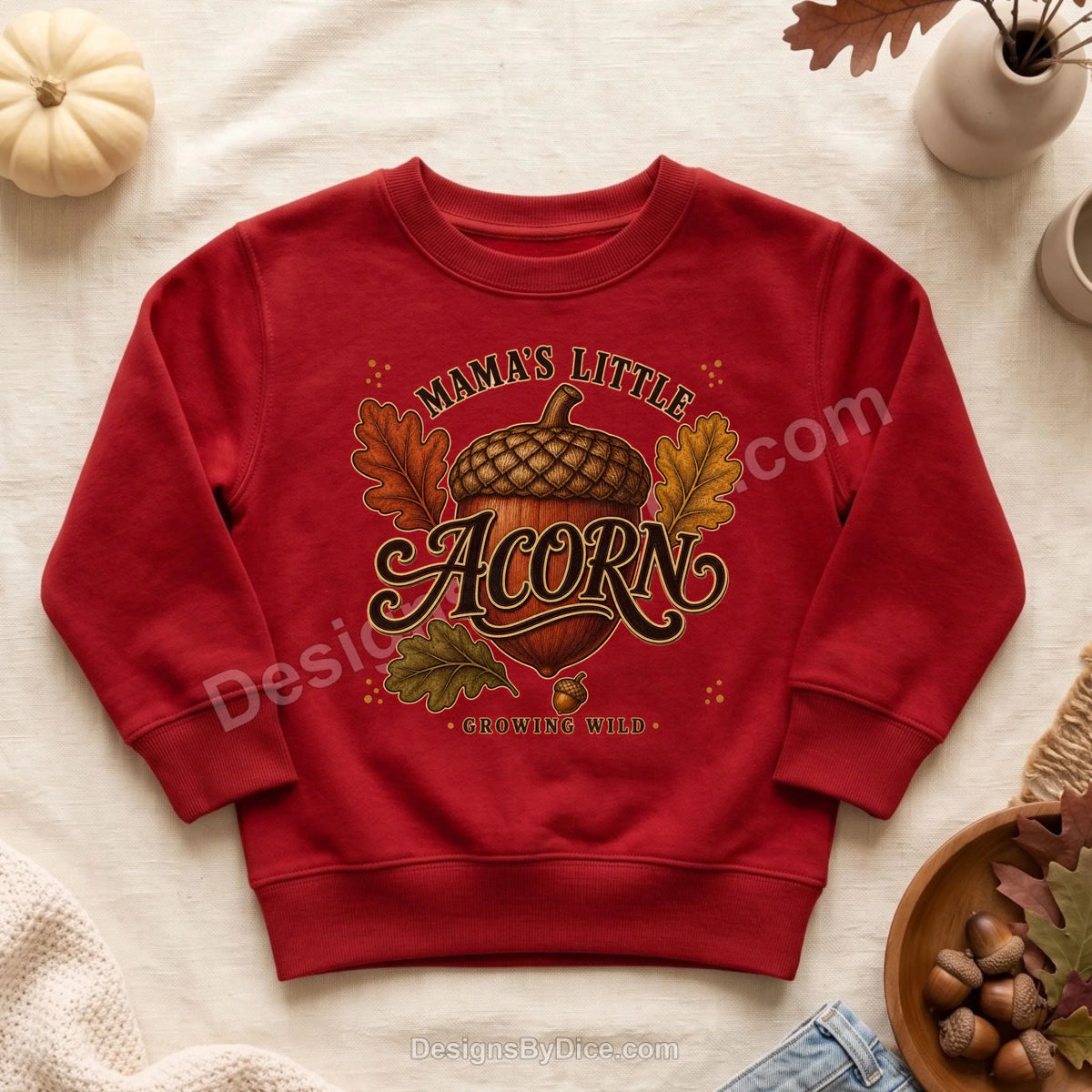Toddler-red-flt-woodland