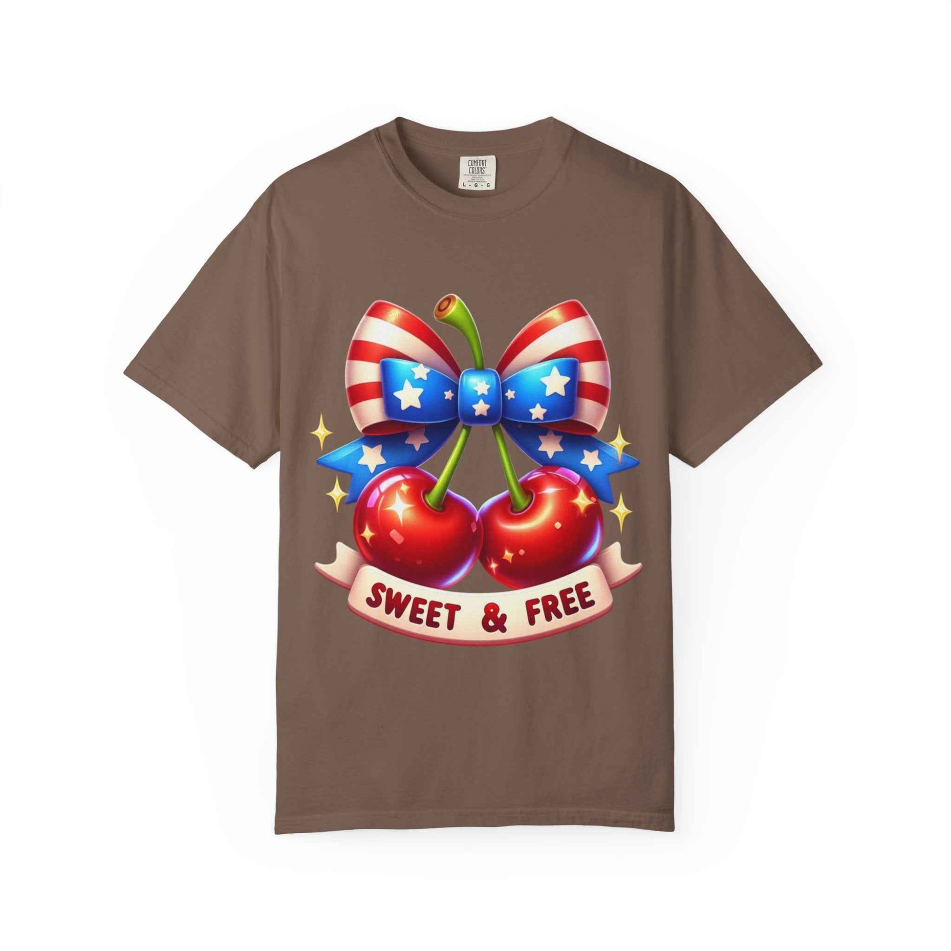 Sweet & Free Patriotic Cherry T-Shirt